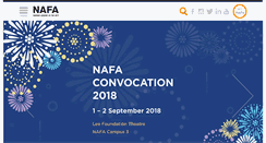 Desktop Screenshot of nafa.edu.sg