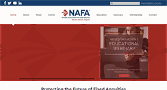 Desktop Screenshot of nafa.com