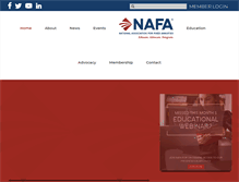 Tablet Screenshot of nafa.com